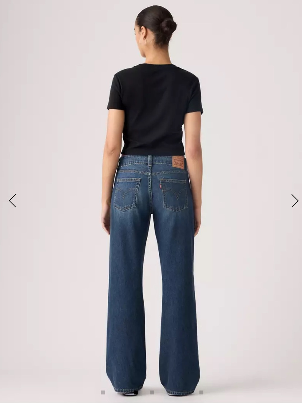 LEVI’S Superlow Loose Jeans Women’s W30 L32 - Dark Wash - Picture 9 of 11